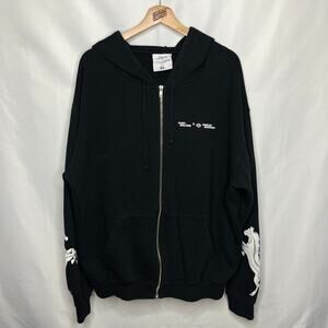 Post Malone Harley Davidson H-D Horsepower Tour Merch Zip Up Hoodie XL